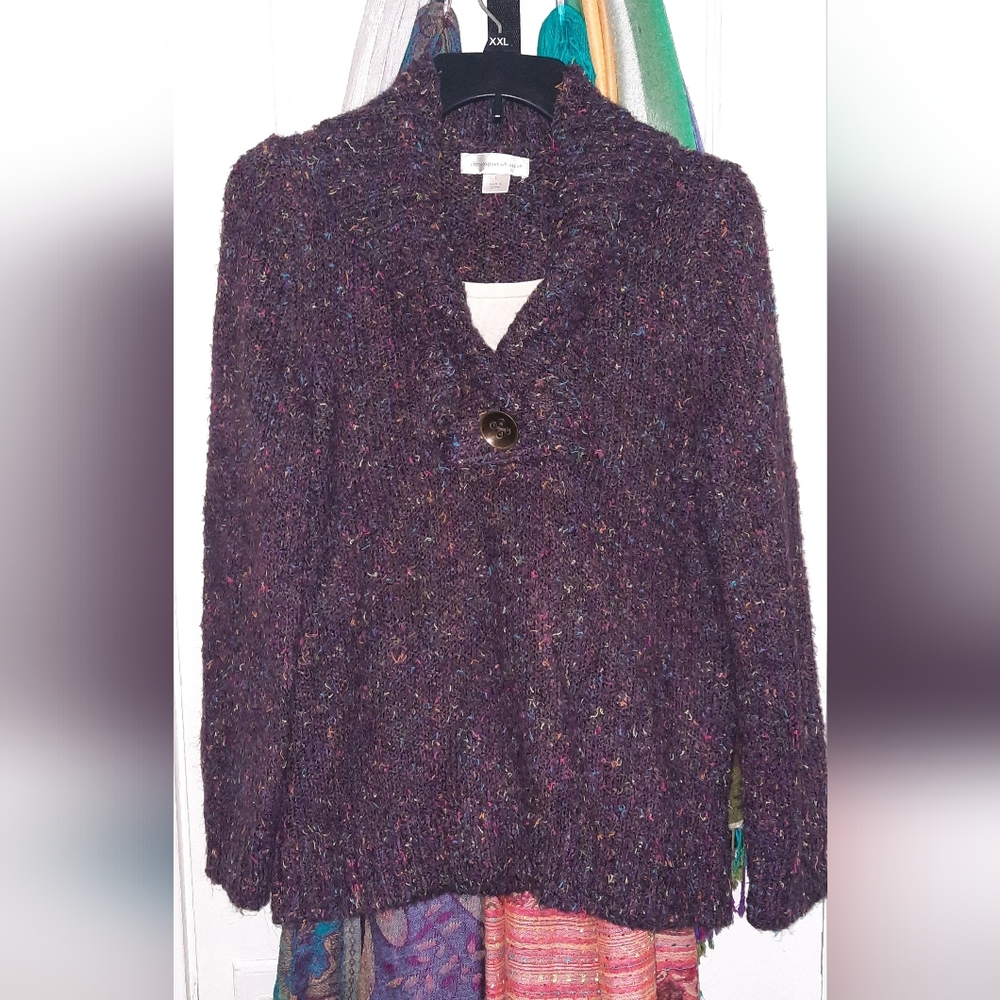 Purple Christopher&Banks pullover!